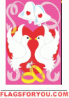 Wedding House Flag
