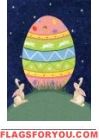 3 left - Giant Egg House Flag