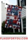 4 left - Land of Liberty Garden Flag