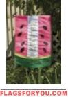 Watermelon Welcome House Flag