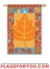 Fall Leaves Garden Flag