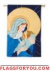 Mother and Child Garden Flag