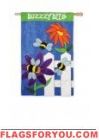 Buzzy Bees Garden Flag