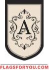 Monogram "A" Garden Flag - 1 left