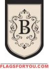 Monogram "B" Garden Flag