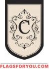 Monogram "C" Estate Flag