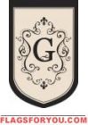 Monogram "G" Estate Flag