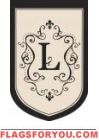 Monogram "L" Garden Flag
