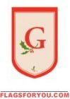 Holiday Monogram "G" House Flag