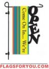 1 left - applique "We