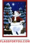 Snowman & Friends House Flag