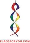 Rainbow DNA Helix Twister
