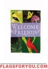 Welcome Friends House Flag