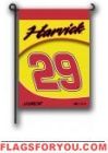 Kevin Harvick Double Sided Garden Flag
