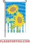2 left - Farmhouse Sunflowers Garden Flag