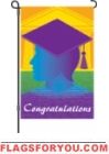 The Graduate Garden Flag
