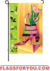 Dancing Shoes Garden Flag