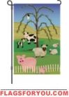 Leisure Field farm Garden Flag - 8 left