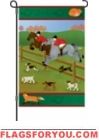 Tally Ho Garden Flag