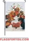Dachshund Choir Garden Flag