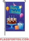 1 left - Birthday Treats Garden Flag