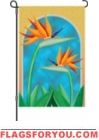 Paradise Yoga Garden Flag