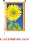 6 left - Sunny Flower Garden Flag