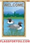 Loon Welcome House Flag