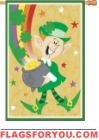 Leprechaun House Flag - 2 left