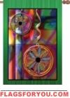 1 left - Jewel Ornaments House Flag