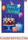 1 left - Birthday Treats House Flag