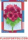 last one - Country Geraniums House Flag