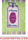 3D applique Happy Easter Tag House Flag - 1 left