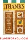 Give Thanks House Flag