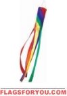 Rainbow Spiral Column 40" Windsock