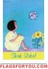 Think Global Garden Flag