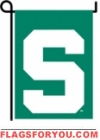 Michigan State Spartans Double Sided Garden Flag