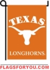 Texas Longhorns Double Sided Garden Flag