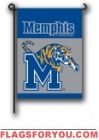 Memphis Tigers Double Sided Garden Flag