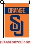 Syracuse Orange Double Sided Garden Flag