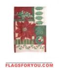 Christmas Greenery Garden Flag