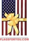 Yellow Ribbon/Support Garden Flag