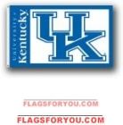 Kentucky Wildcats 3x5 Single Sided Flag
