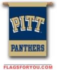 Pittsburgh Panthers Double Sided Outdoor Hanging Banner