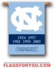 last one - North Carolina Tar Heels Champion Years Banner