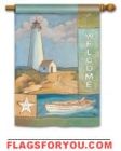 1 left - Nautical Collage House Flag