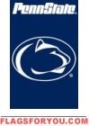 Penn State Nittany Lions Applique Banner Flag 44" x 28"