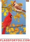 6 left - Autumn Melody Garden Flag