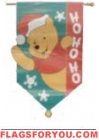 Ho Ho Ho Pooh House Flag