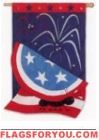 Firecracker House Flag